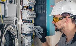 electrical technician working